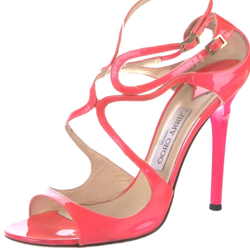 Jimmy Choo Pink Stiletto Heels Elegant Design